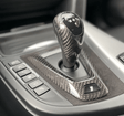 Pommeau levier de vitesse carbone pour BMW M2 M3 M4 M5 X5M X6M, carbone tressé