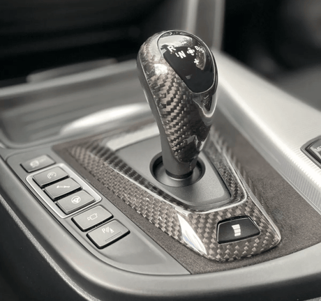 Pommeau levier de vitesse carbone pour BMW M2 M3 M4 M5 X5M X6M, carbone tressé