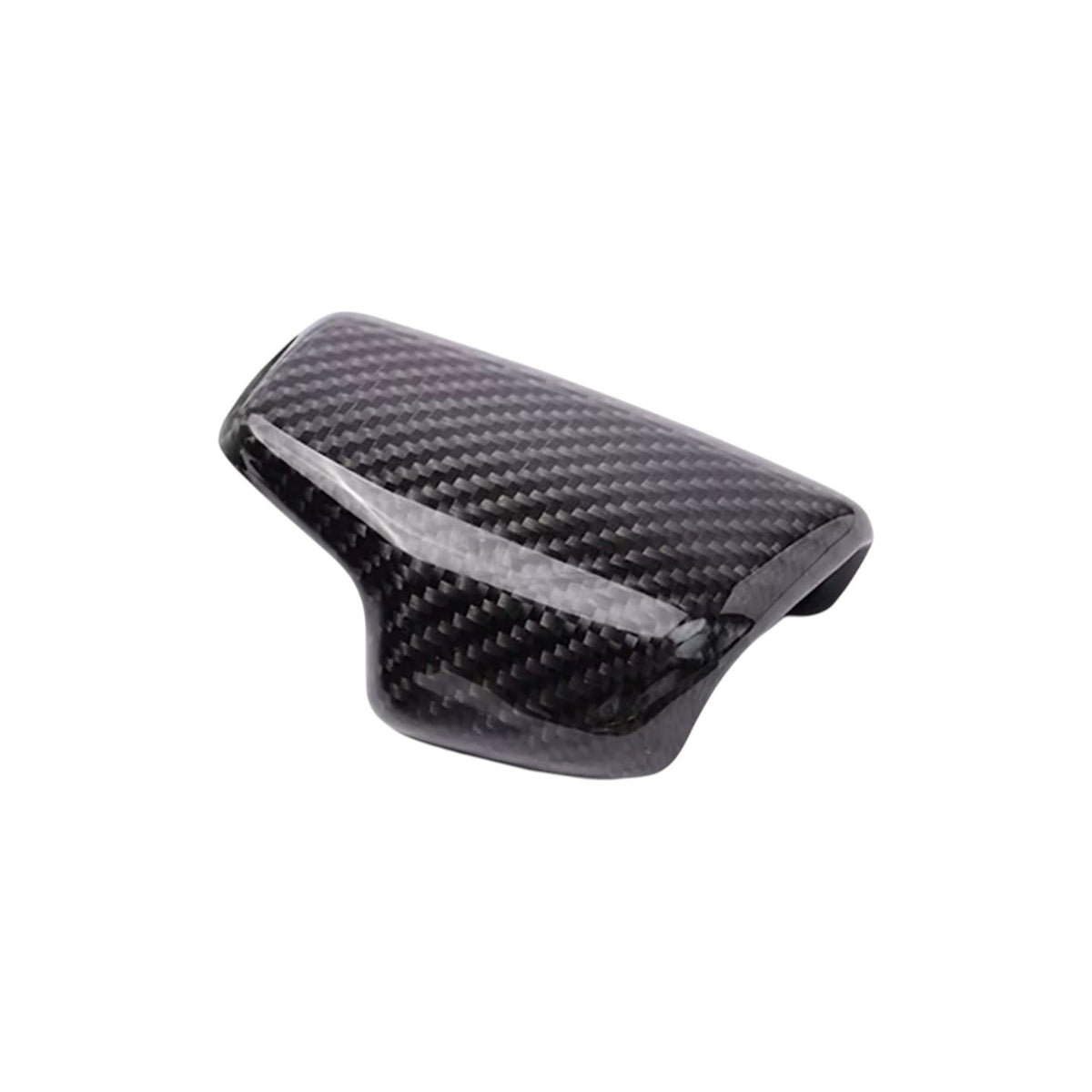 Pommeau de levier de vitesse cuir perforé pour Audi A7, S7, RS7 C8 (2018 à 2025), fibre de carbone
