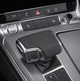Pommeau de levier de vitesse cuir perforé pour Audi Q8, SQ8, RSQ8 (2018 à 2023)