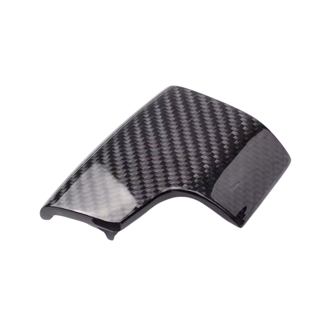 Pommeau de levier de vitesse fibre de carbone pour Audi Q8, SQ8, RSQ8 (2018 à 2023), vue 2