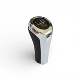 Pommeau levier de vitesse manuelle de remplacement pour BMW Série 5 E60 (2003 à 2010), 5 rapports, coloris chrome