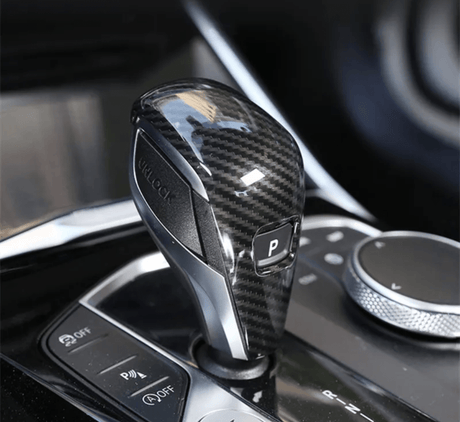 Pommeau sélecteur de levier de vitesse carbone pour BMW Série 3 G20 (2020 à 2025)