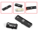 Set de boutons commande de climatisation/chauffage pour BMW Série 5 et M5 E39 (1996 à 2003), vue 3