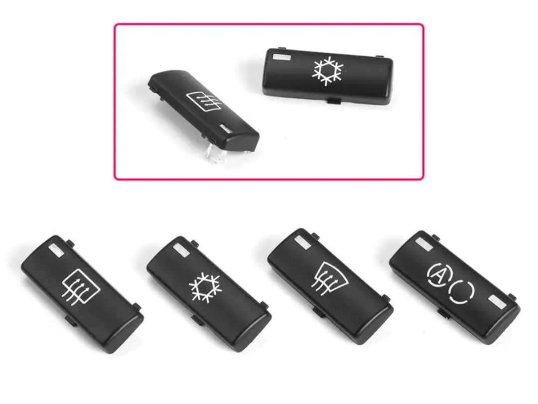 Set de boutons commande de climatisation/chauffage pour BMW X5 E53 (1993 à 2006), vue 5