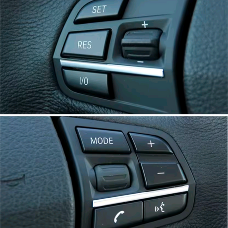 Set de boutons de remplacement pour volant multifonction BMW X2 F39 (2018 à 2023), volant standard, set de molettes
